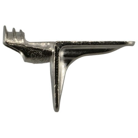 Midwest Fastener 5mm Nickel Angle Locking Shelf Support 8PK 930423